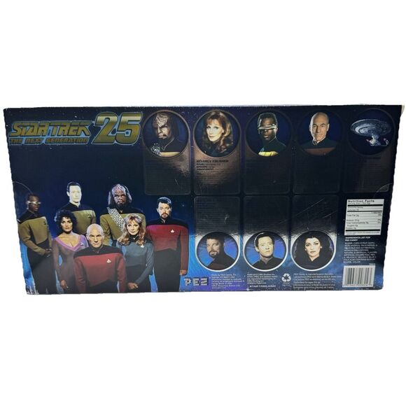 Star Trek The Next Generation 25th Limited Edition PEZ Dispensers Set Sealed New - Picture 2 of 9